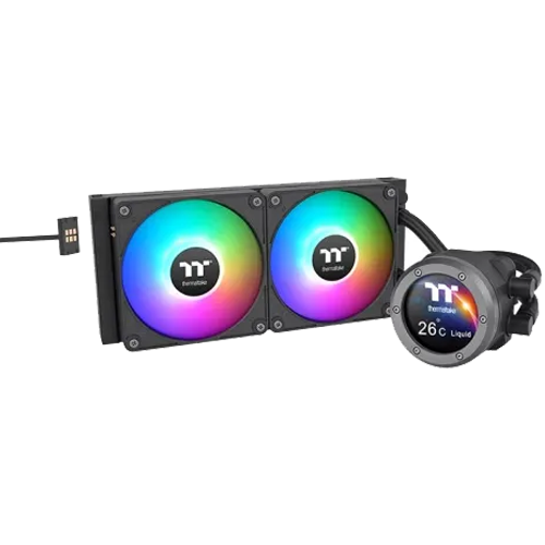 Thermaltake TH280 V2 ULTRA EX Black ARGB AIO w/ LCD Screen